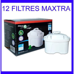 Filter-logic - Lot de 12 cartouches filter logic compatibles maxtra brita MAXTRA12B