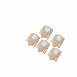 Lot de 5 sac filtres papier LEMAN pour LOASP201 - ABR316 - Lot de 5 filtres sac papier petit format pour aspirateur LEMAN typ ...