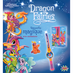 Splash-Toys Dragon Fairies Wand + Dragon
