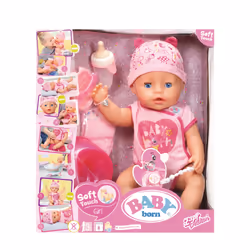 Splash-Toys Baby Born Poupon Interactif Rose