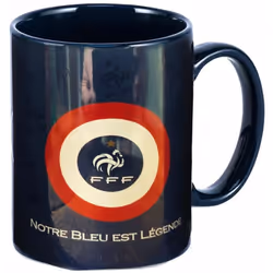 Tasse en céramique FFF Céramique Dim : Hauteur 10 cm - Diamètre 8 cm Passage au lave-vaisselle et micro-onde possible