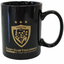 Tasse en céramique rc Toulon - Hauteur 9.5 cm