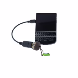 Mobility Lab ML301242, 0,1 m, USB A, Micro-USB B, USB 2.0, Mâle/Femelle, Noir