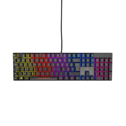 NOVA GAMING - Clavier Gaming HERCULE Mécanique Metal RGB Filaire USB pour Window et Linux