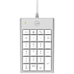 Pavé Numérique - MOBILITY LAB - MAC Silver - Filaire - USB - Blanc