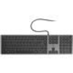 Clavier filaire Slim finition métal - MOBILITY LAB - Space Grey - AZERTY