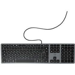 MOBILITY LAB Clavier DesignTouch filaire pour MAC Gris Sideral