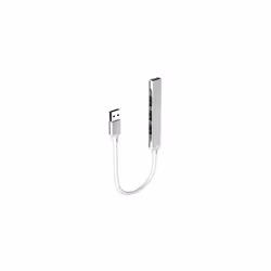 Station daccueil PC portable Mobility Lab HUB USB - 4 USB 2.0 - Silver