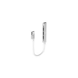 Station daccueil PC portable Mobility Lab HUB USB - 4 USB 2.0 - Silver