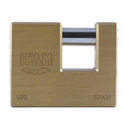 Ifam - Cadenas laiton série u 70mm (2 clés)