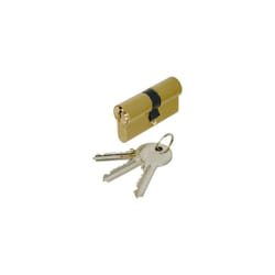 Ifam - Cylindre double laiton f5 s - Longueur : 40x50 - a : 40 - b : 50