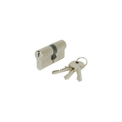 Cylindre double nickelé f5 s - Longueur : 40x50 - A : 40 - B : 50 - IFAM