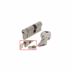 Cylindre de sécurité débrayable 6 pistons Pré-cassure contre le cisaillement Clé réversible Pistons et goupilles renforcés an ...