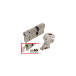 Cylindre double f6 s+ anti arrachement - varié - Long : E40 x 30 - A : 40 - B : 30 - IFAM
