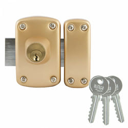 Ifam - Verrou double cylindre série D5 40mm (3 clés)