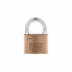 Cadenas LAITON E-50 IFAM - 35000 - Le cadenas IFAM E-50 est un cadenas industriel à clé. Son corps est en laiton d'extrusion  ...