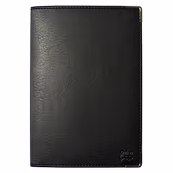 Carrefour 550060 porte-passeport, Noir, Monochromatique, 2 pochettes, 120 mm, 210 mm, 5 mm