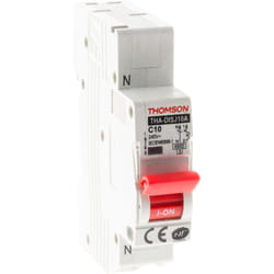 Disjoncteurs à connexions automatiques PH+N - 10A NF - Thomson