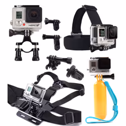 Ibroz Pack Premium pour GoPro, Noir, Jaune