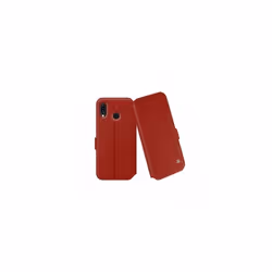 Housse - IBROZ - ZenFone Max M1 ZB555KL - Cuir Rouge - Etui Folio - Protection Écran