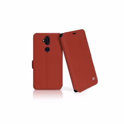 Etui Folio Cover - Ibroz - Zenfone 5 Lite ZC600KL - Rouge - Semi-rigide - Rabat