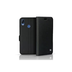 Housse - IBROZ - ZenFone Max M2 ZB633KL - Etui Folio Noir - Coque Rigide - Compatible Asus