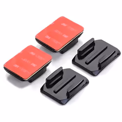 Fixations incurvées pour GoPro - IBROZ - Lot de 2 - Adhésif 3M VHB - Neuf