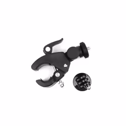 Support guidon de moto pour GoPro - IBROZ - Fixation pour guidon de 20 à 38 mm - Noir