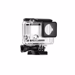 Caisson étanche pour caméra GoPro Hero 3/3+/4 - IBROZ - Blanc - Plongée jusquà 40m