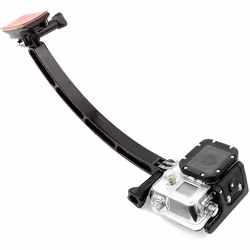 Support casque moto pour GoPro - IBROZ - Noir