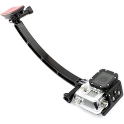 Support casque moto pour GoPro - IBROZ - Noir