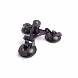 Support IBROZ pour optique Gopro - IBROZ - Triple Ventouse - Noir