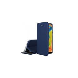 HOUSSE IBROZ Etui Folio Cover en Cuir bleu pour Huawei P30 Lite