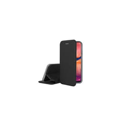 Etui Folio Cover - IBROZ - Samsung Galaxy A20e - Cuir Noir - Aimanté - Semi-rigide