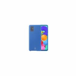 Ibroz Coque en silicone bleu pour Samsung Galaxy A51