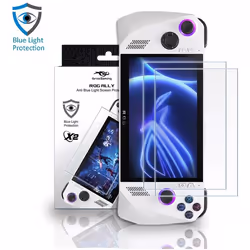 Protection écran IBROZ verre trempé Anti Blue pour ROG ALLY