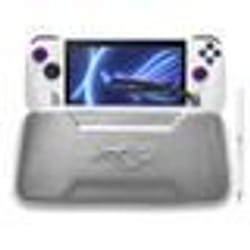 Sacoche de transport - Ibroz Gaming - ROG Ally - Antichoc - Stylet 2 en 1 - Argenté
