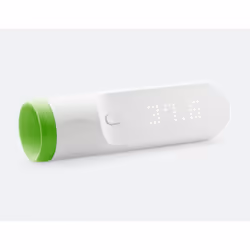 Withings Thermo Contact Vert, Blanc Front Boutons