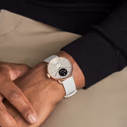 Withings ScanWatch 2 OLED 38 mm Hybride Or rose GPS - Vue supplémentaire 6