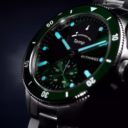 Withings ScanWatch Nova 1,6 cm (0.63") OLED 42mm Hybride Acier inoxydable GPS (satellite)