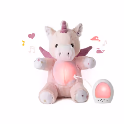 Cloud B Lily lumière de nuit pour bébé Autonome Rose, Rose, Blanc