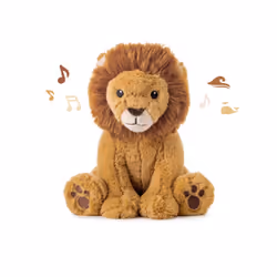 Cloud B Louis Lion, Animaux en peluche, Sonore, Piles fournies