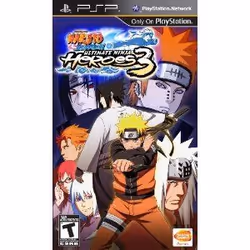 BANDAI NAMCO Entertainment Naruto Shippuden - Ultimate Ninja Heroes 3, PlayStation Portable (PSP), T (Teen)