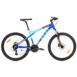 Vélo VTT 26 Mixte  ATLAS  Cadre Rigide Alu - Fourche Télescopique - 24 Vit Shimano ALTUS - Double Freins à disques