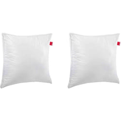Lot de 2 oreillers Epeda Aloe Vera confort ferme anti-acariens 65x65