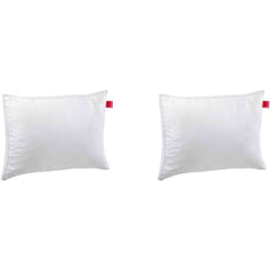 Lot de 2 oreillers Epeda Aloe Vera confort moelleux anti-acariens 50x70