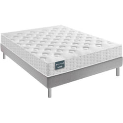 Ensemble Dunlopillo mousse mémoire Aérial® 21 cm NARCISSE matelas sommier pieds 140x200