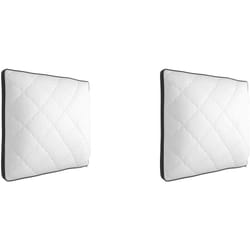 Bultex - Lot de 2 oreillers spécial cervicales mousse mémoire 60x60