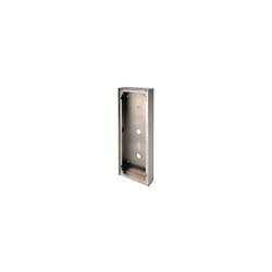 Cadre saillie inox - avec visière - 4 modules - pour gtdmblvn Aiphone gt104hbi