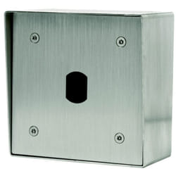 Aiphone - cadre saillie - pour lecteur vigik vt25 - en inox vbst25